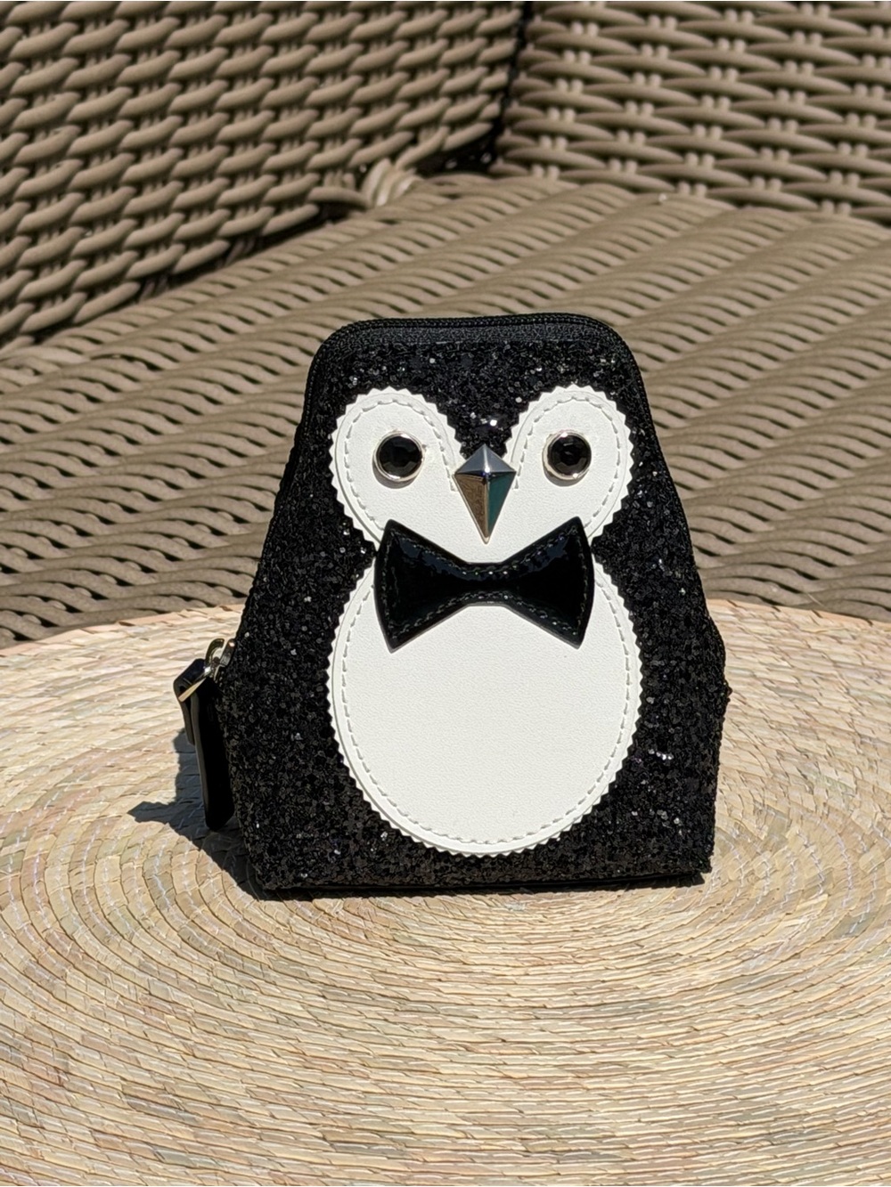 Black & White Penguin Coin Purse